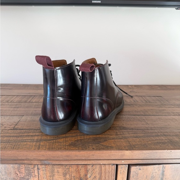 Dr. Martens Emmeline Black Leather Boots - Picture 4 of 7